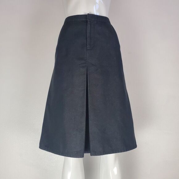 Vintage Y2K Gap Gray A-Line Skirt - Picture 1 of 6